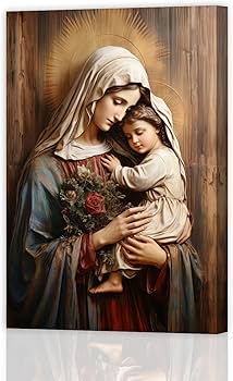 聖母マリアの陶器・飾り絵/パリの美術館展示品 聖母マリアの陶器・飾り絵/パリの美術館展示品 聖母マリアの陶器